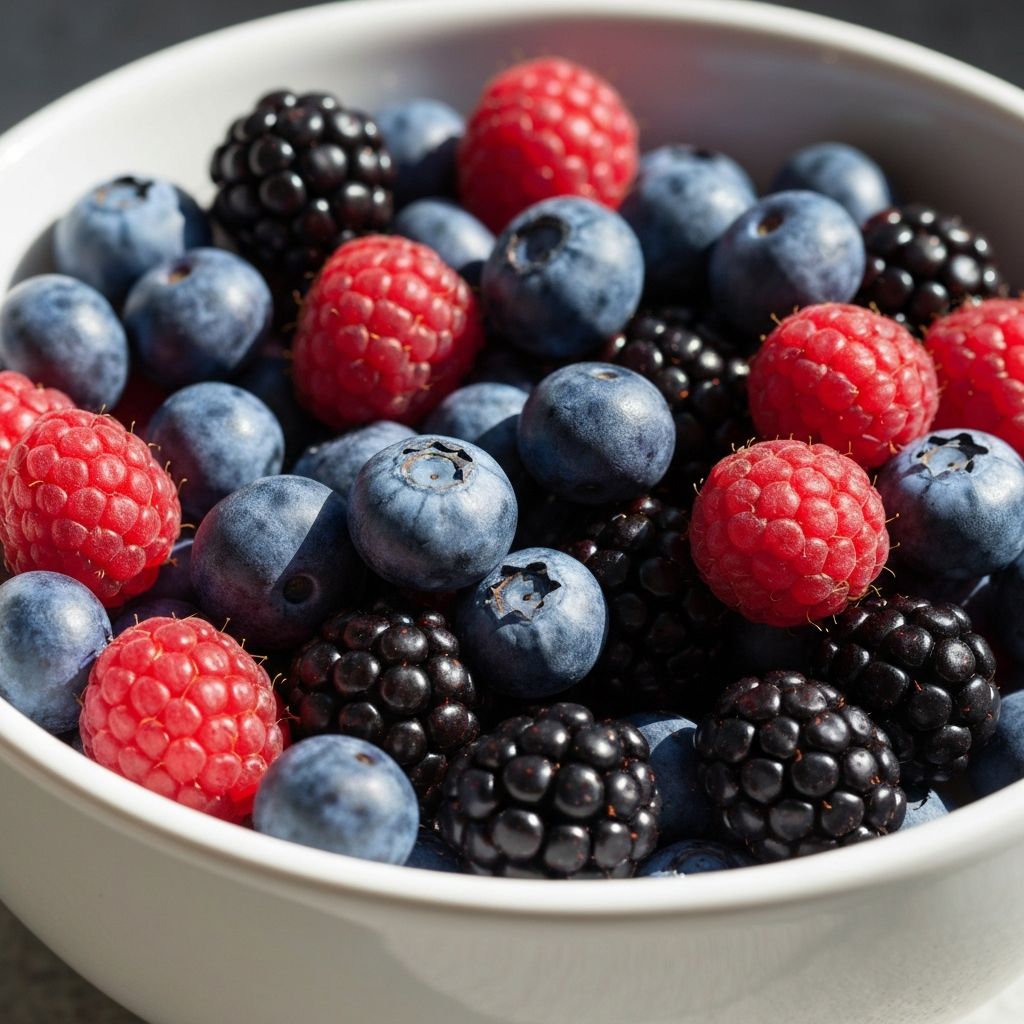 Bogyós gyümölcsök antioxidánsok